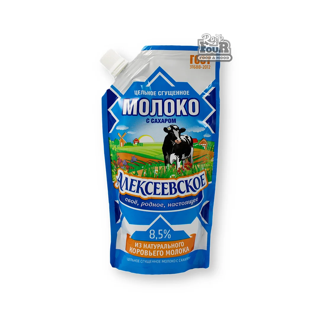 Խտացրած կաթ «Алексеевское» շաքարով 270գ